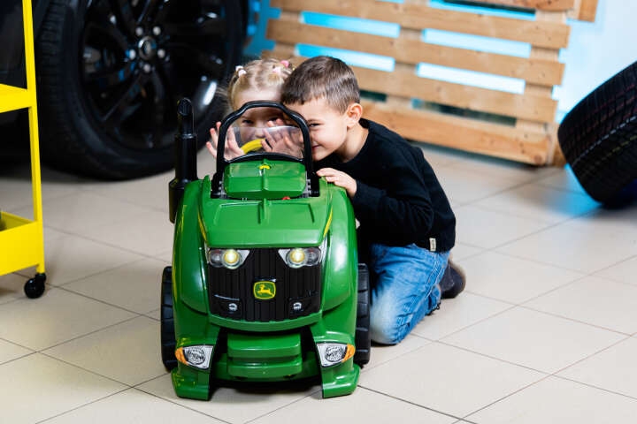 klein John Deere Traktormotor Tractor Engine